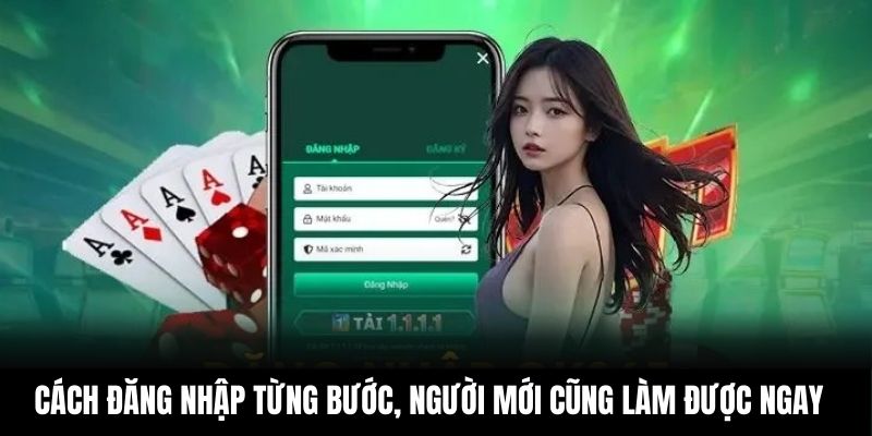 Cách đăng nhập từng bước, người mới cũng làm được ngay