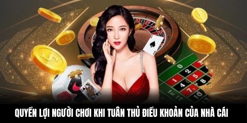 Quyền lợi người chơi khi tuân thủ điều khoản của nhà cái